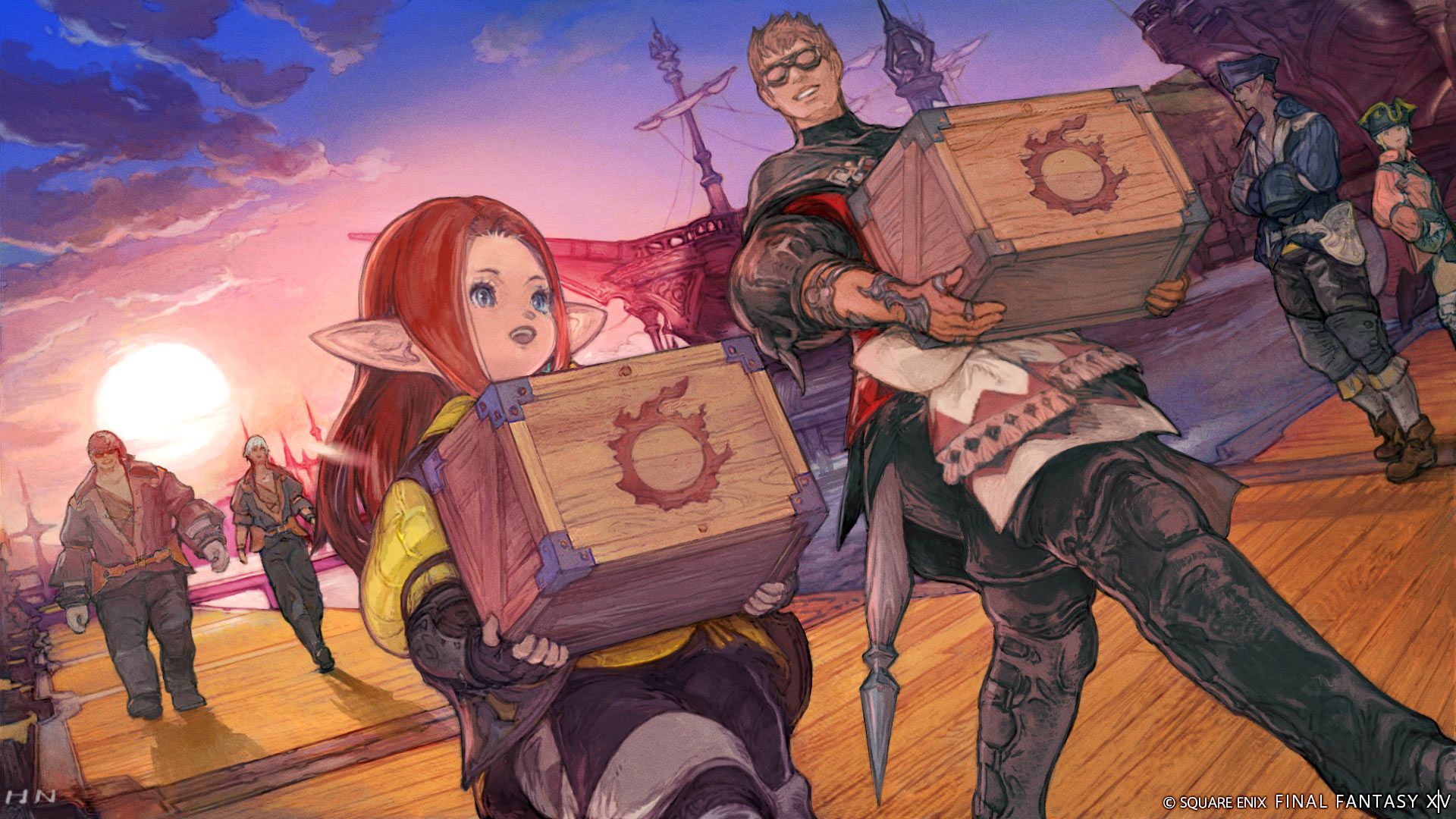 FF14 韓国 ファンフェス限定 2024 ミニオン スペシャル アート花札 韓国ファンフェス限定 FF14 ミニオン スペシャル アート花札